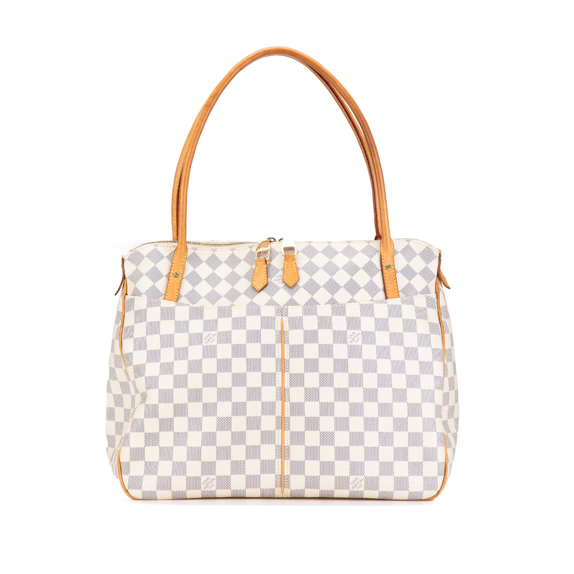 Louis Vuitton | Pre-Owned Damier Azur Figheri GM | White