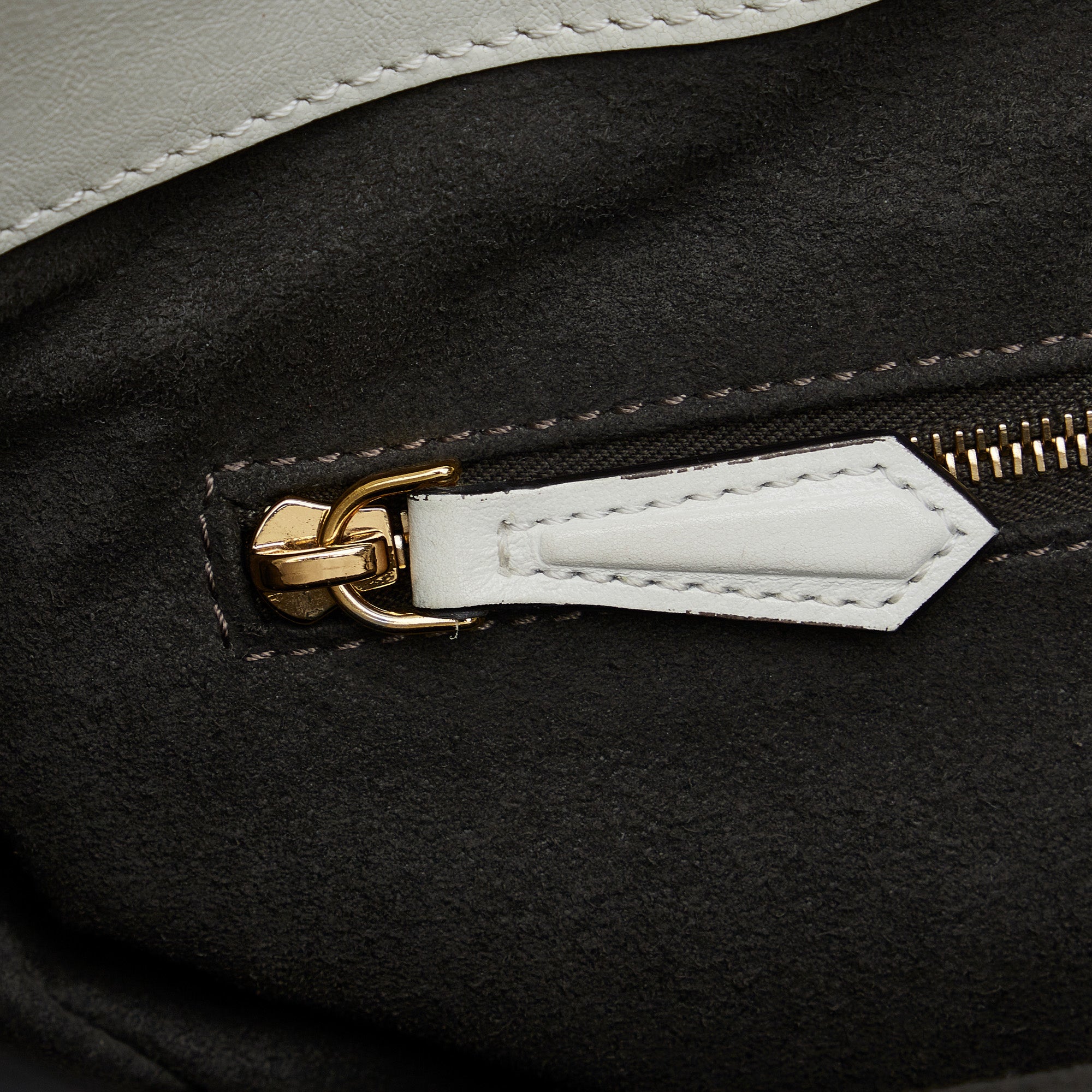 Fendi | Pre-Owned Medium Glacier FF Tote | White