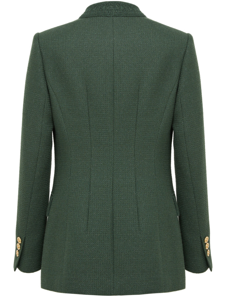 wool waist coat | Green