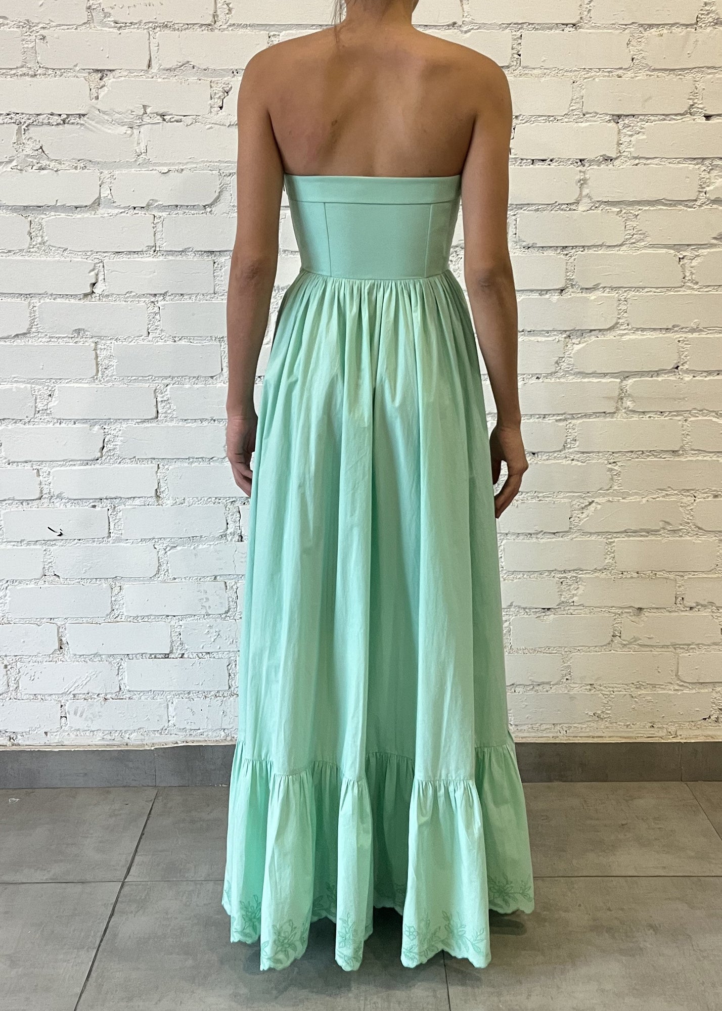 Yuri Long Dress | Green