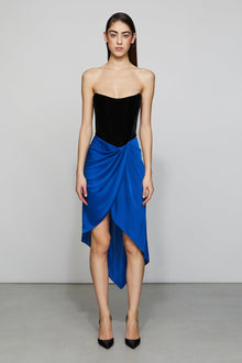 Etochs | Celine Dress | Sapphire / Black