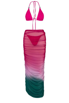 Bahia Maxi Pareo | Claret