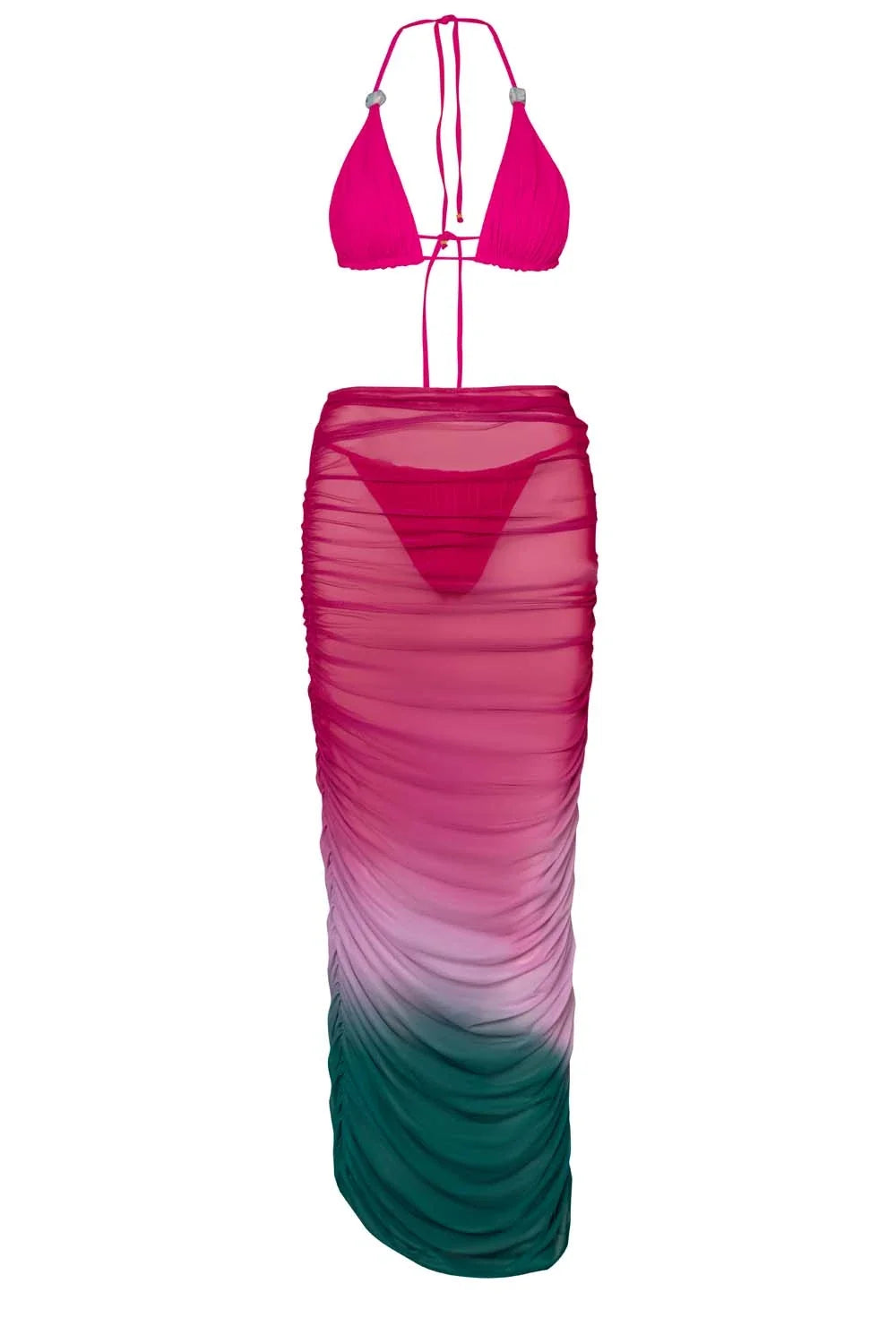 Bahia Maxi Pareo | Claret