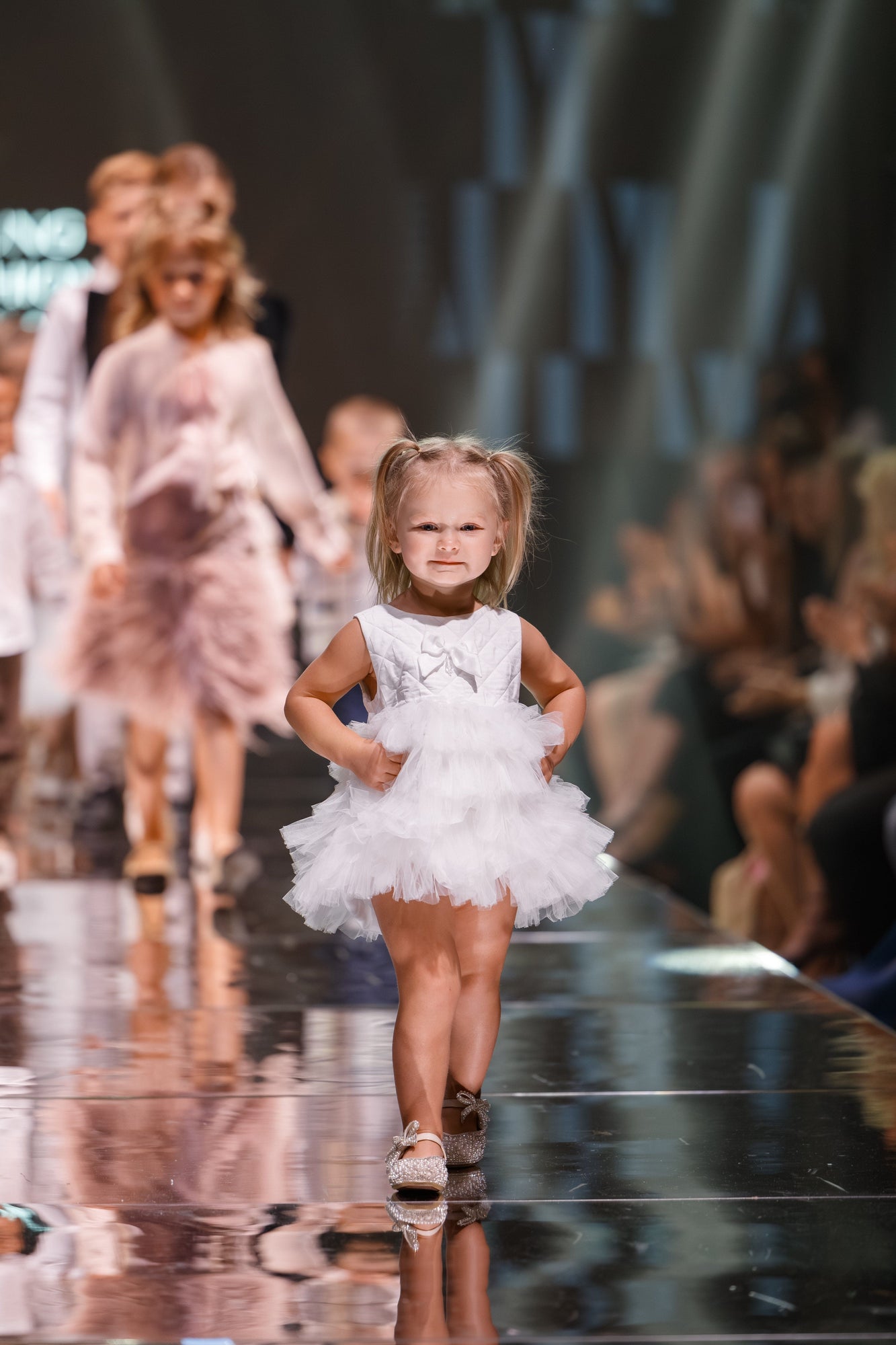 Girl | Poppy Quilted Romper | White