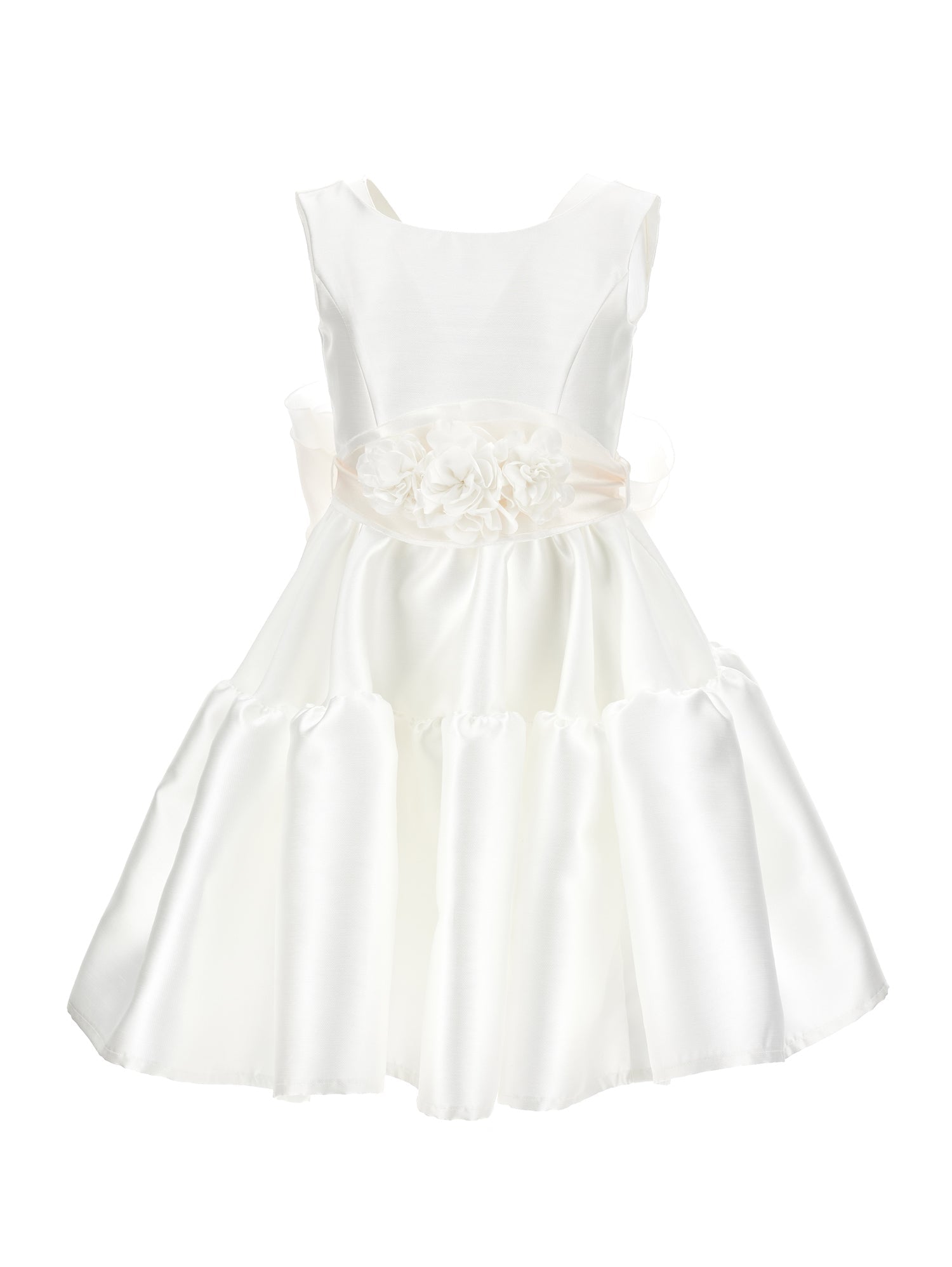 Girls | Cristina Mikado Dress | Cream