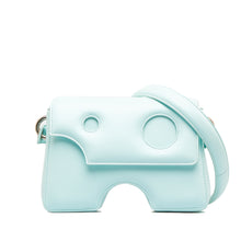 Off-White | Pre-Owned Burrow 22 Crossbody Bag | Blue