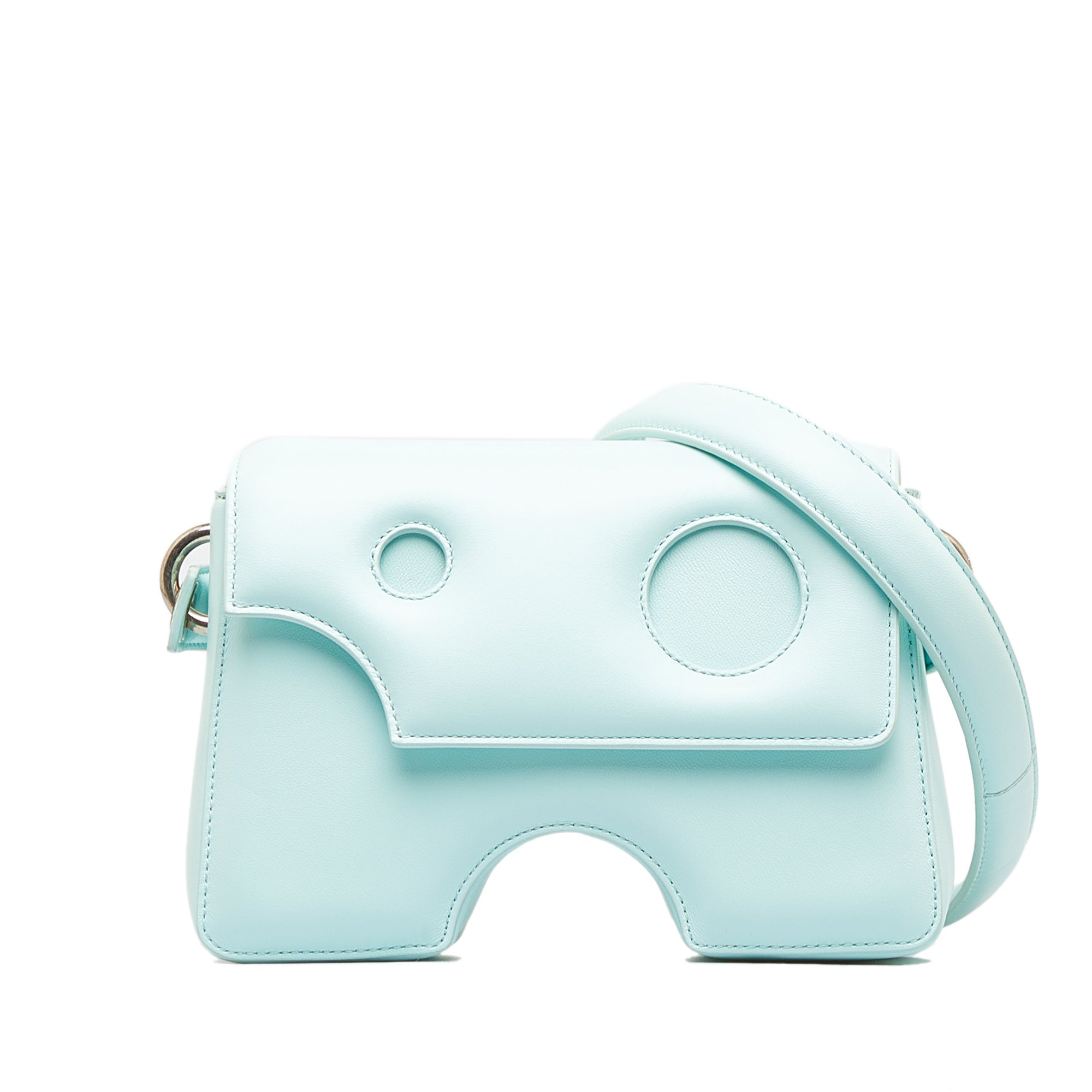 Off-White | Pre-Owned Burrow 22 Crossbody Bag | Blue