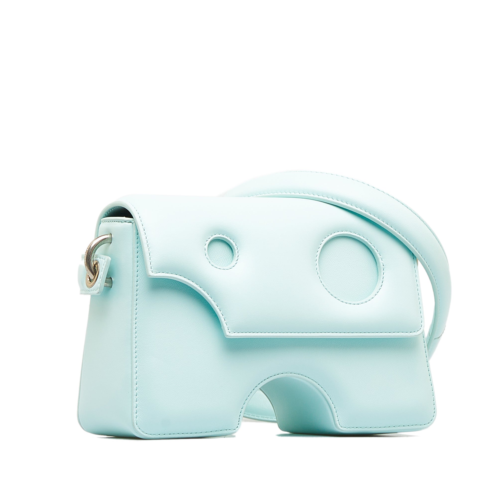Off-White | Pre-Owned Burrow 22 Crossbody Bag | Blue