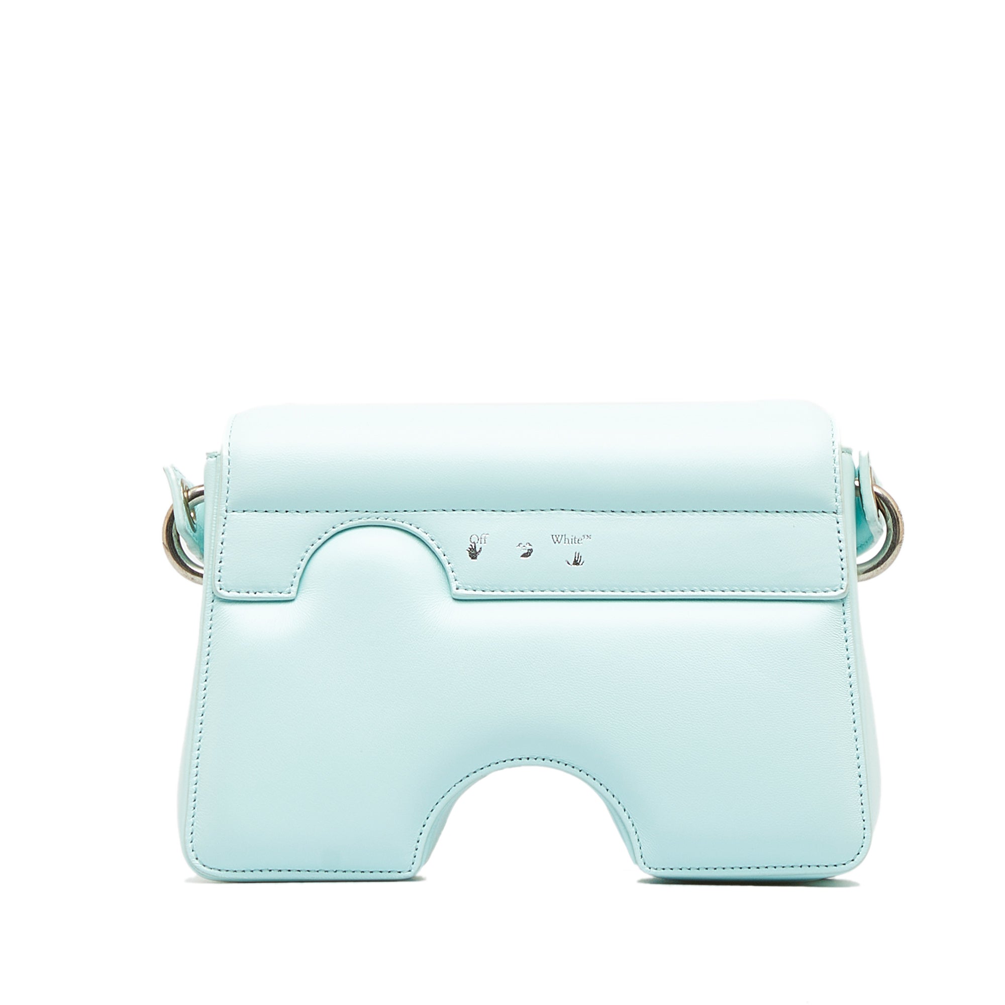 Off-White | Pre-Owned Burrow 22 Crossbody Bag | Blue