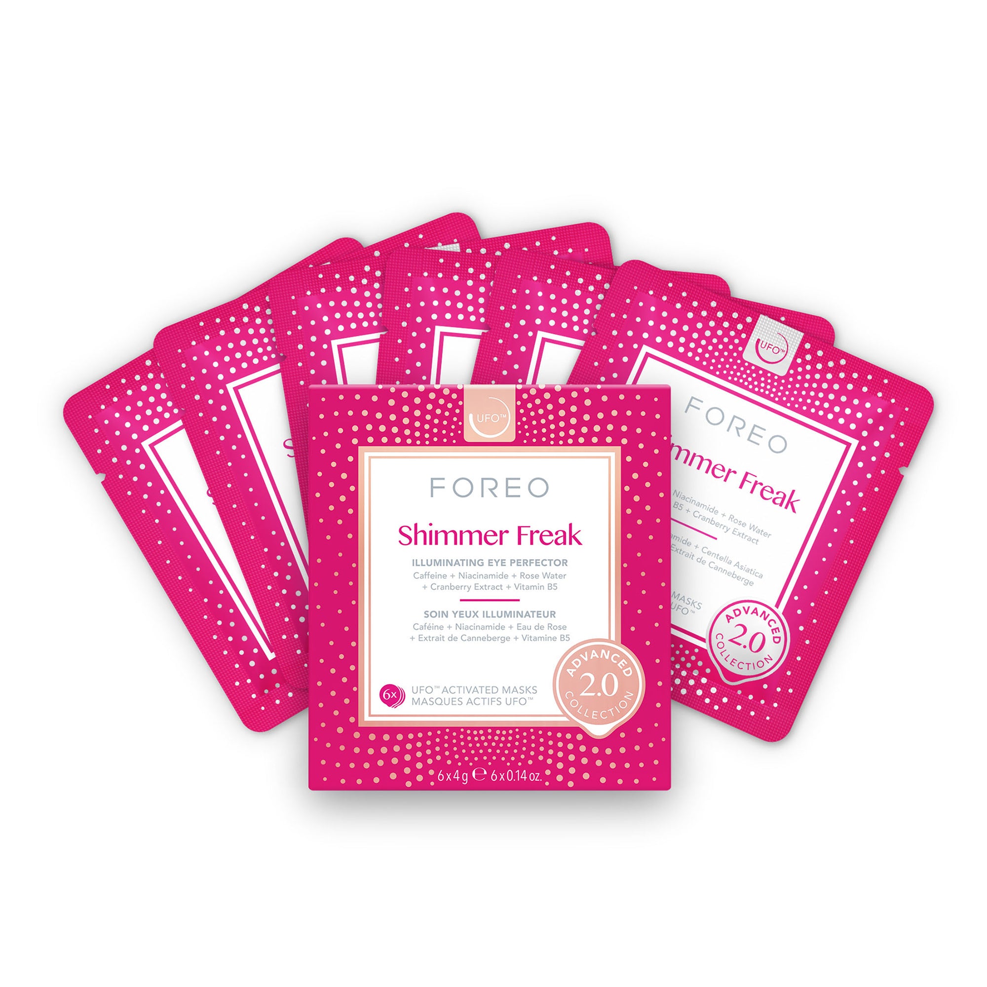 UFO Activated Mask 2.0 - 6 Pack | Shimmer Freak