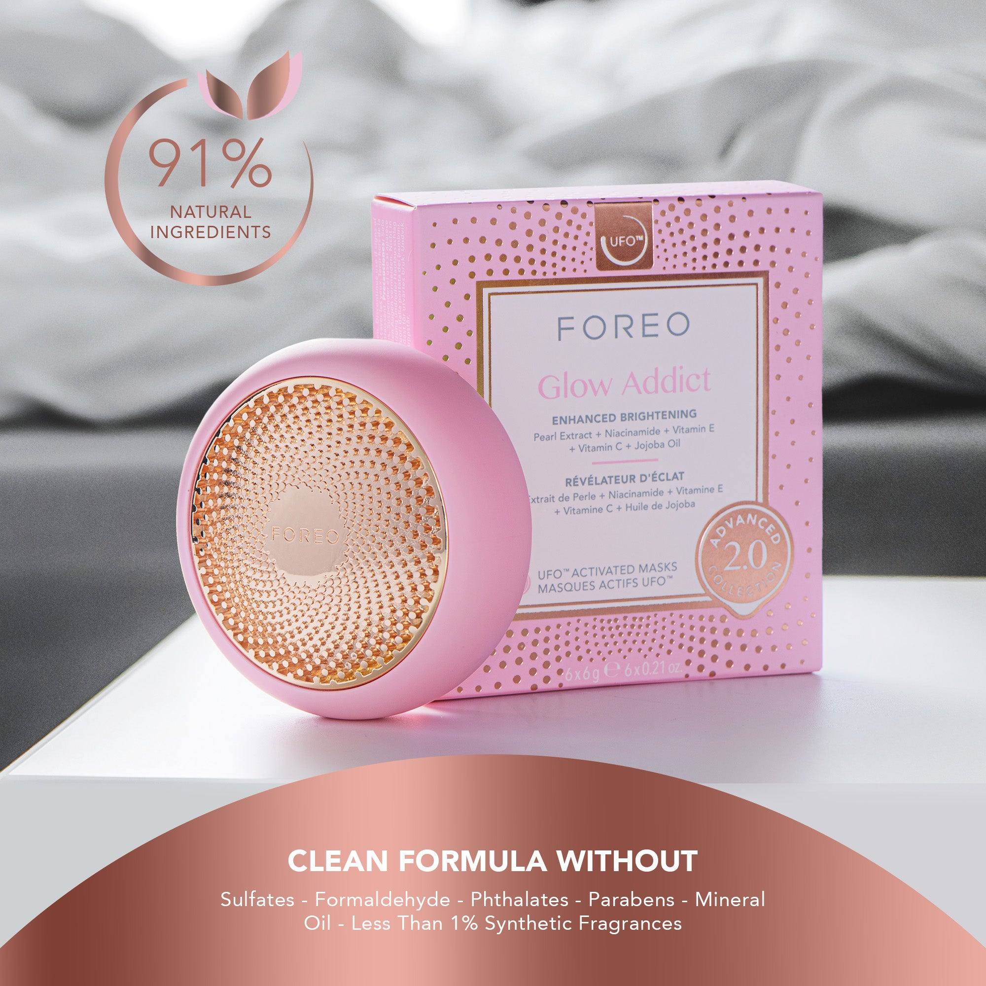 UFO Activated Mask 2.0 - 6 Pack | Glow Addict