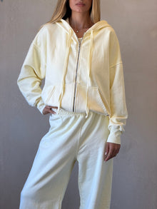 Women | Be Kind * Supreme Fleece HT Heritage Wide Leg Sweatpant | Sunwash