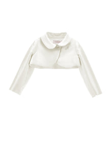 Girls | Mikado Bolero Long Sleeves | Cream