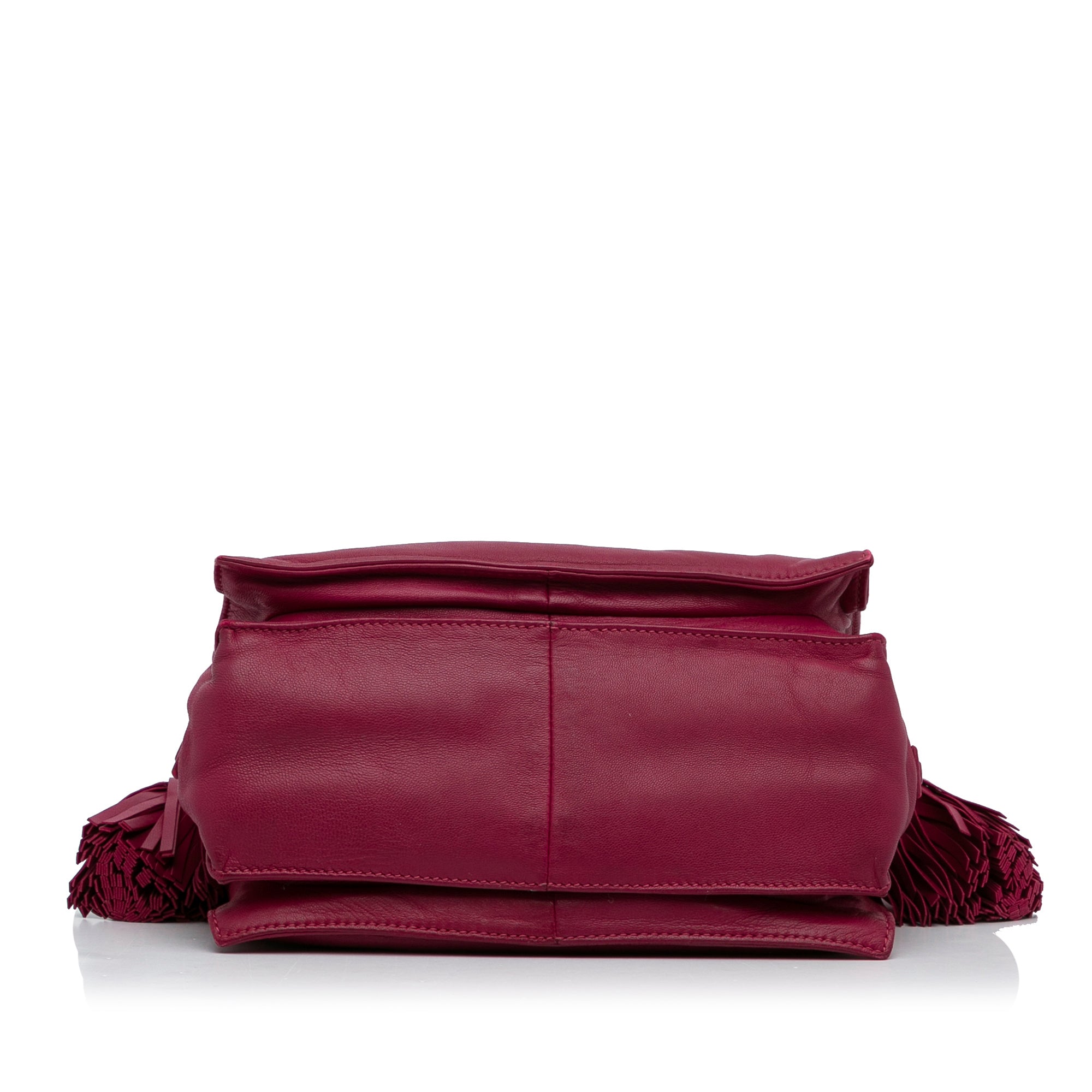 LOEWE | Pre-Owned Small Leather Flamenco Crossbody Bag | Pink