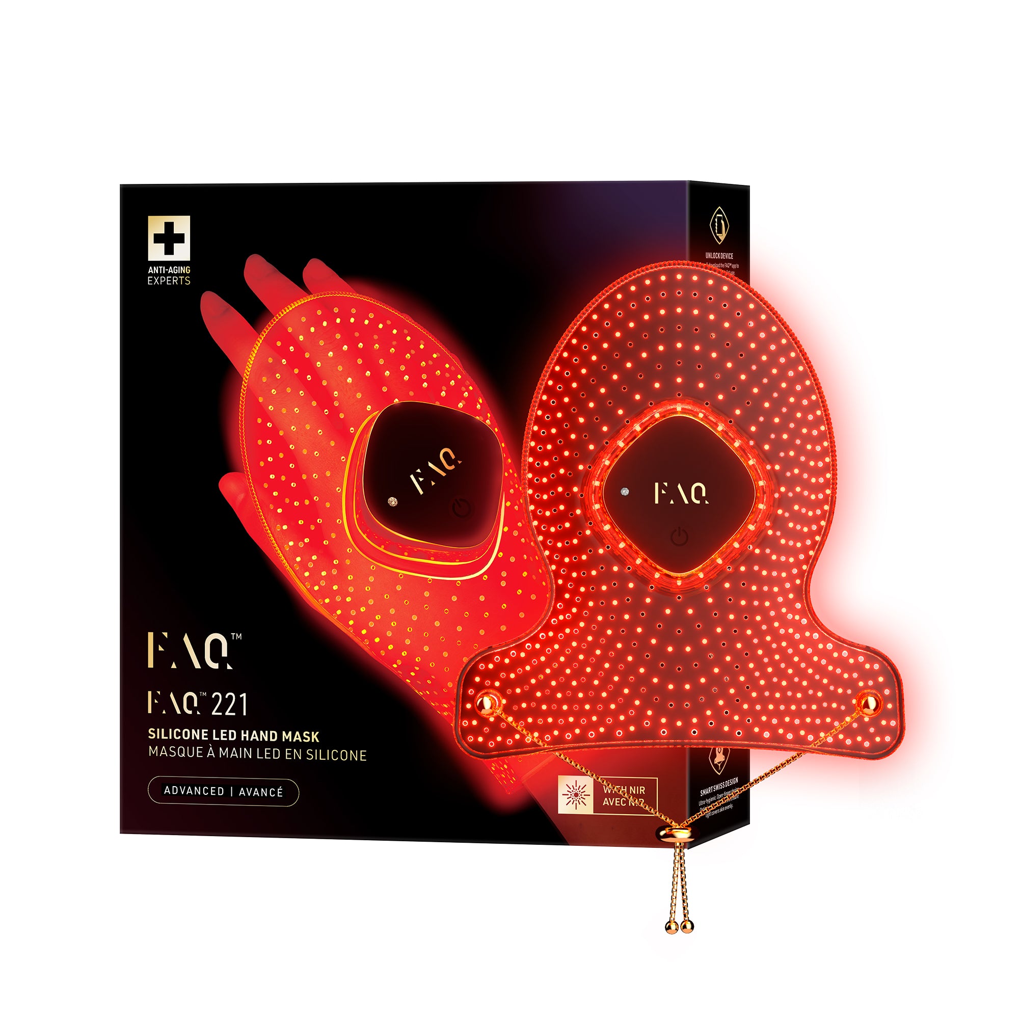 FAQ 221 LED Anti-Aging LED Mask | Hand