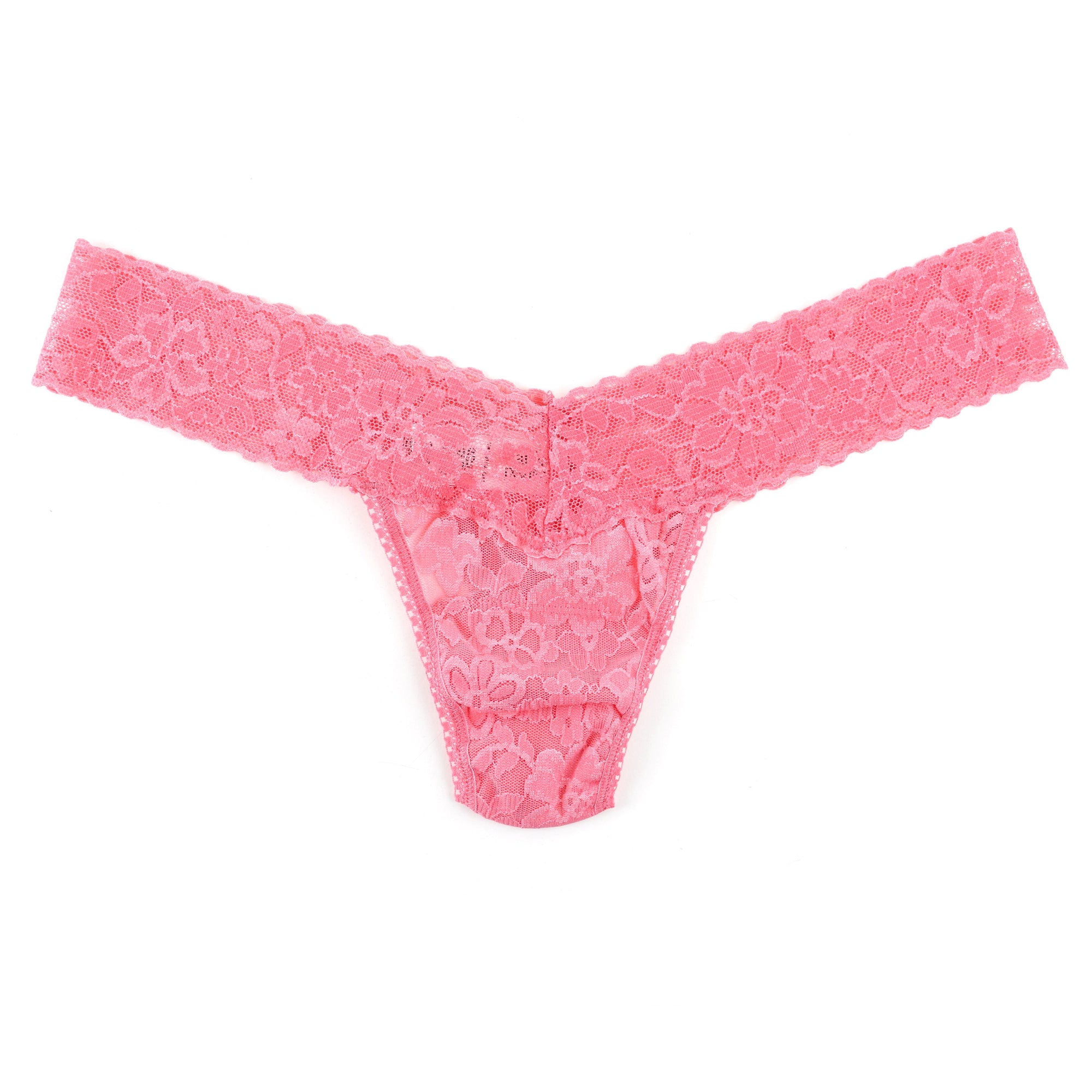 Daily Lace Low Rise Thong | Dahlia (Pink)