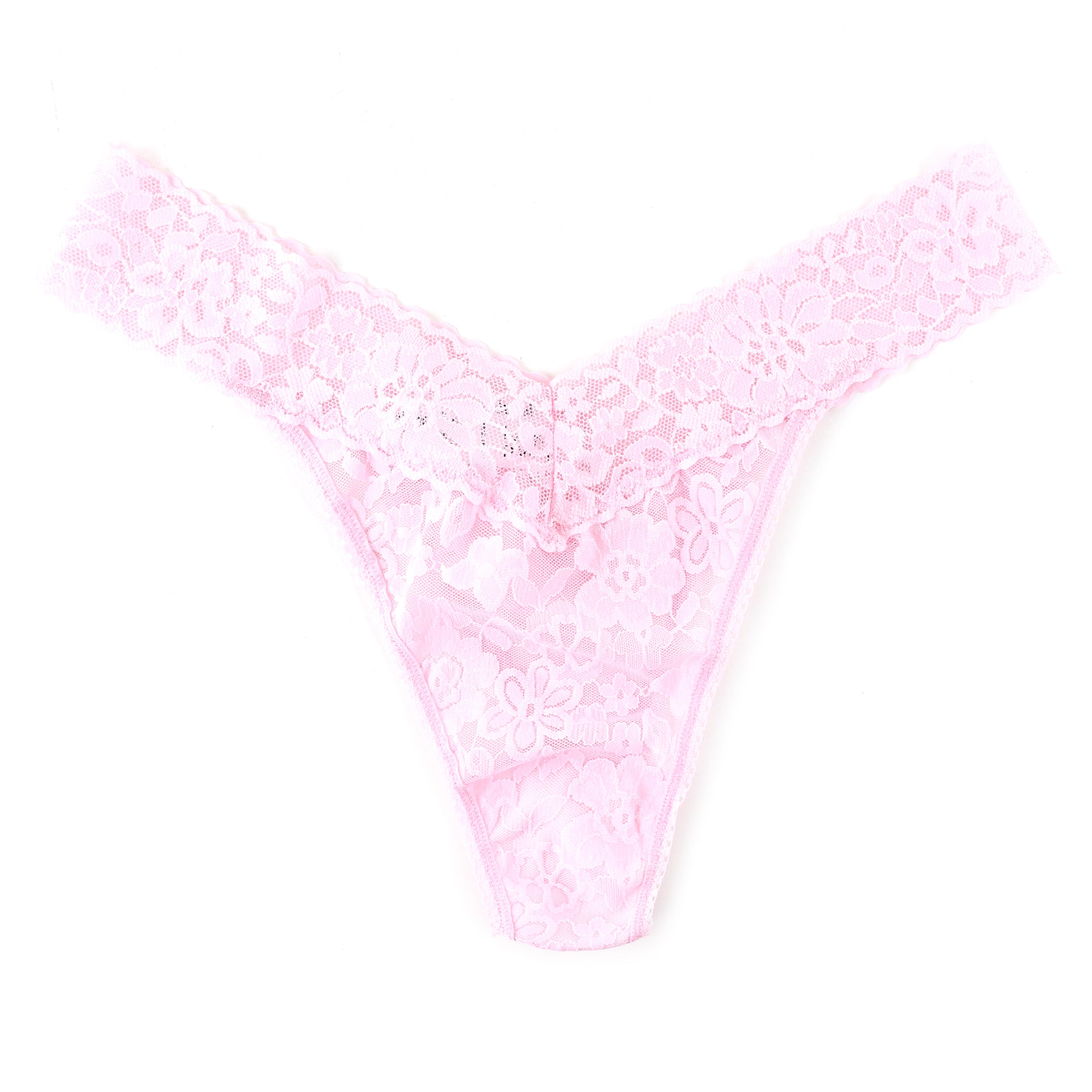 Daily Lace Original Rise Thong | Fairy Dust (Pink)