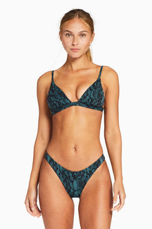 Moss Bralette Top | Green Multi BioSculpt