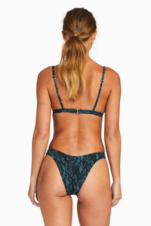Moss Bralette Top | Green Multi BioSculpt