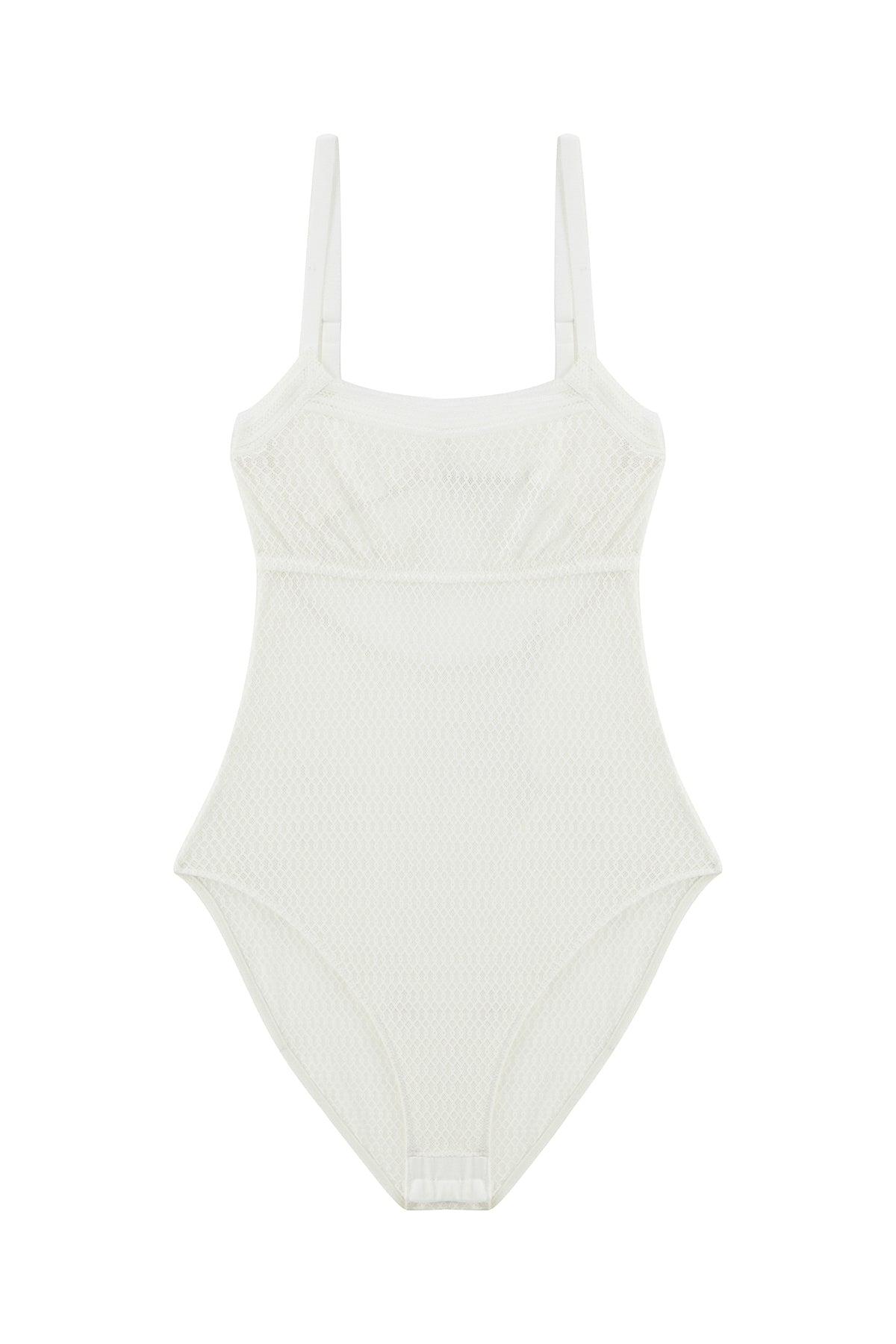 Kaia Underwire Bandeau Bodysuit | Ivory