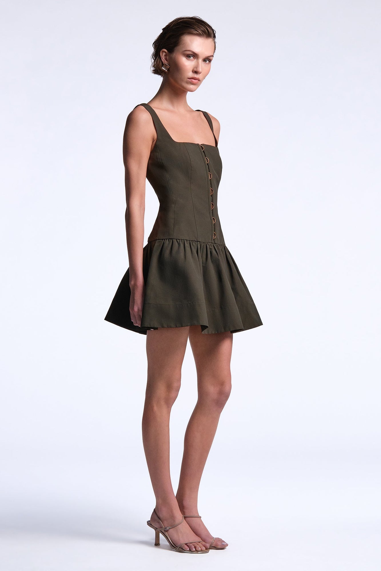 Sofia Dress | Dark Olive