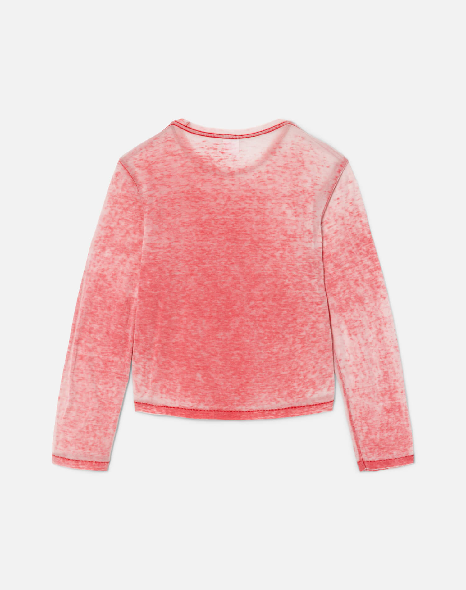 Womens | Long Sleeve Boxy Tee | Heritage Red