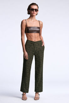 Safiya Pant | Dark Olive