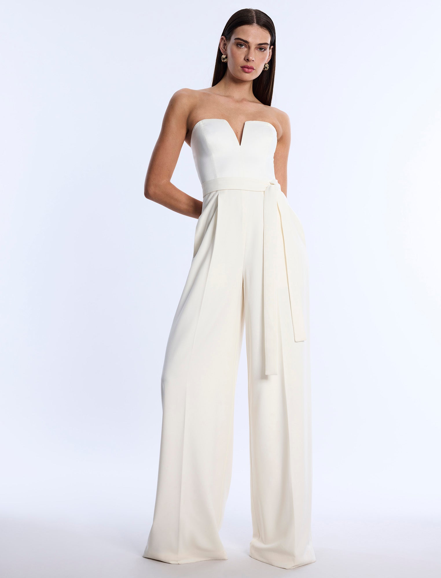 Mixed Media Jumpsuit | Jasmine