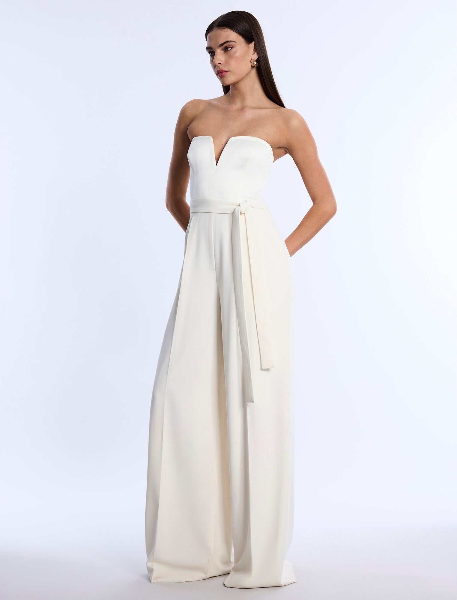 Mixed Media Jumpsuit | Jasmine