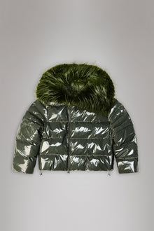 Rains Alta Vision Fleece Jacket Swamp Jacket