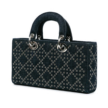 Dior | Pre-Owned Medium Denim Cannage Eyelet Lady D Joy | Blue/Navy