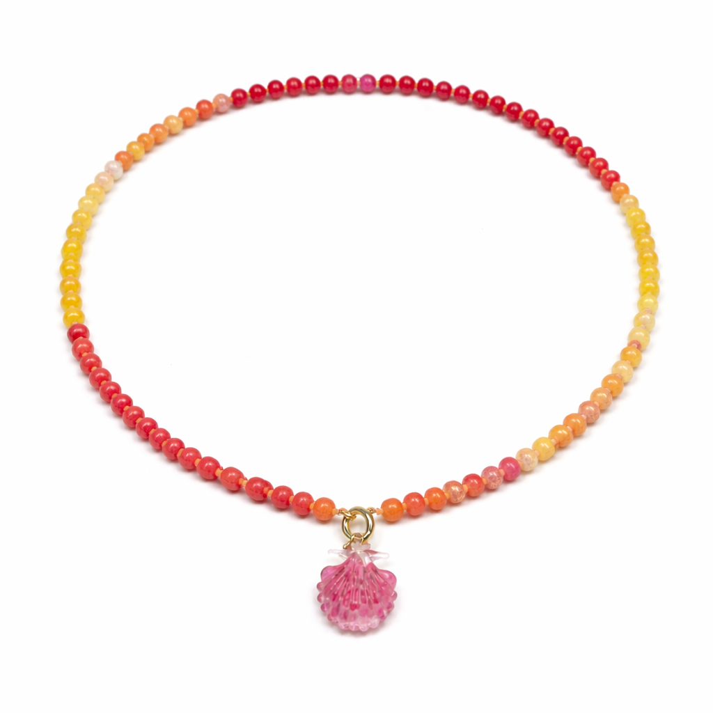 Jan Necklace | Yellow Multi