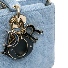 Dior | Pre-Owned Medium Denim Cannage Lady D Joy | Blue/Denim