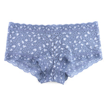Cross-Dyed Boyshort - I | Stonewash Blue/Serenity Blue