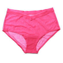Mesh Boyshort | Berry Burst (Pink)