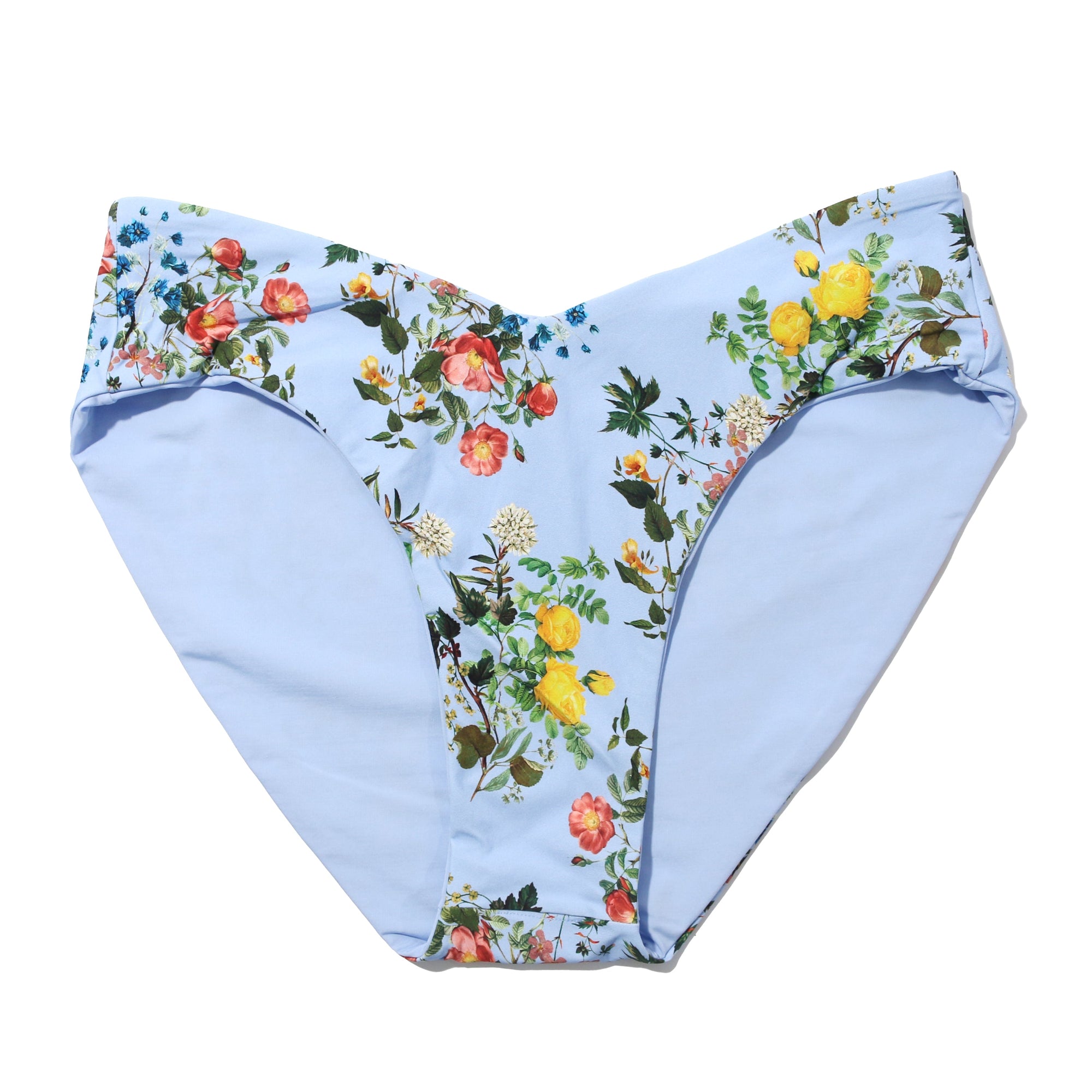 Swim V-Kini Bottom | Thankful (Blue)