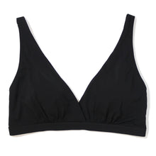 Swim Wrap Bikini Top | Black