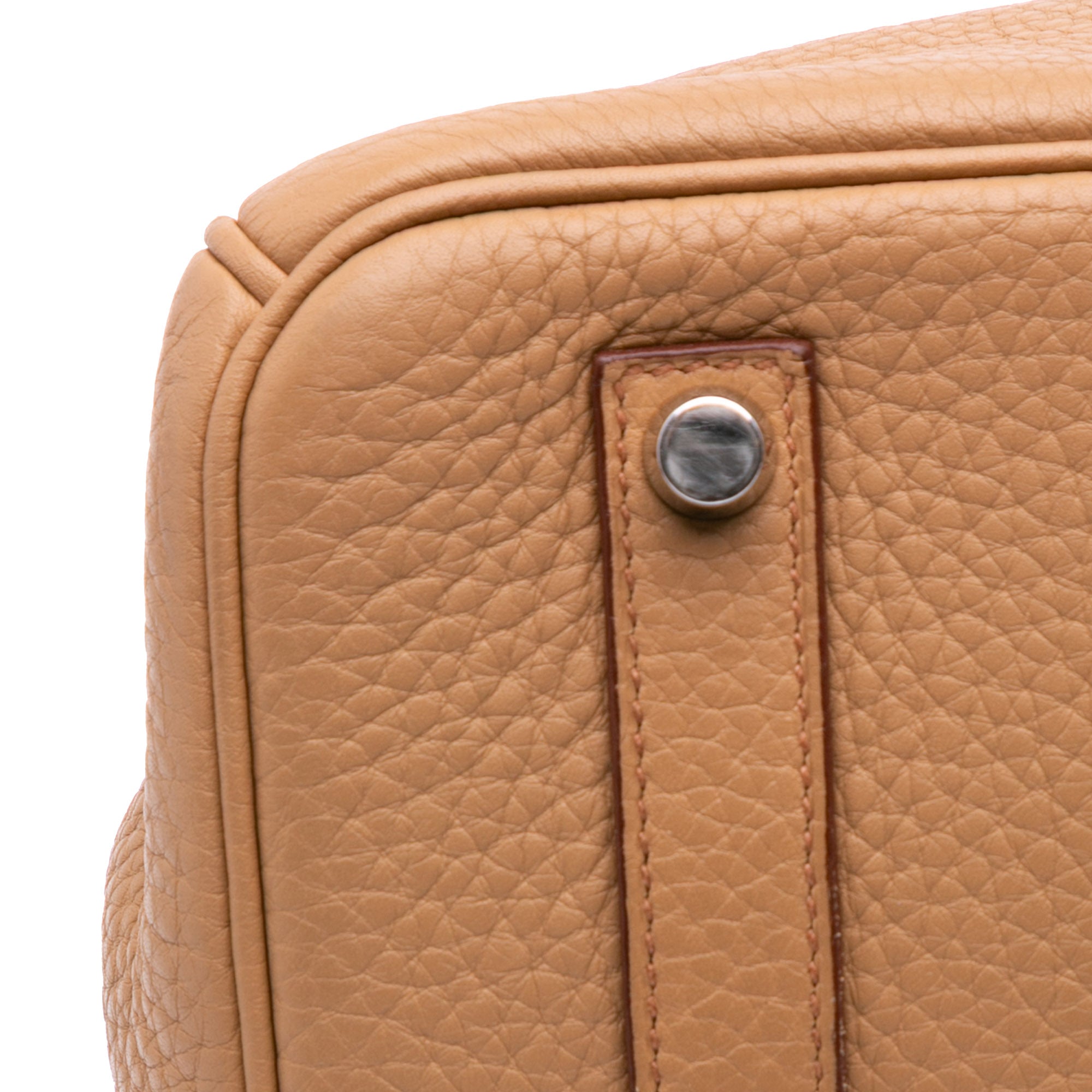 Hermes | Pre-Owned Togo Birkin Retourne 35 | Brown/Light Brown