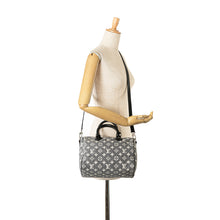 Louis Vuitton | Pre-Owned Monogram Jacquard Denim Speedy Bandouliere 25 | Gray