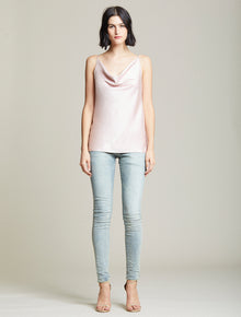 Cowl Neck Cami - Halston