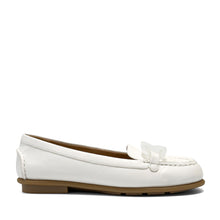 Wysteria Casual Loafer | Bright White Faux Soft Nappa