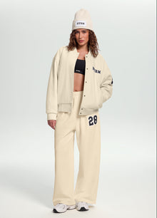 Better League Wide-Leg Sweatpants | Creamy White