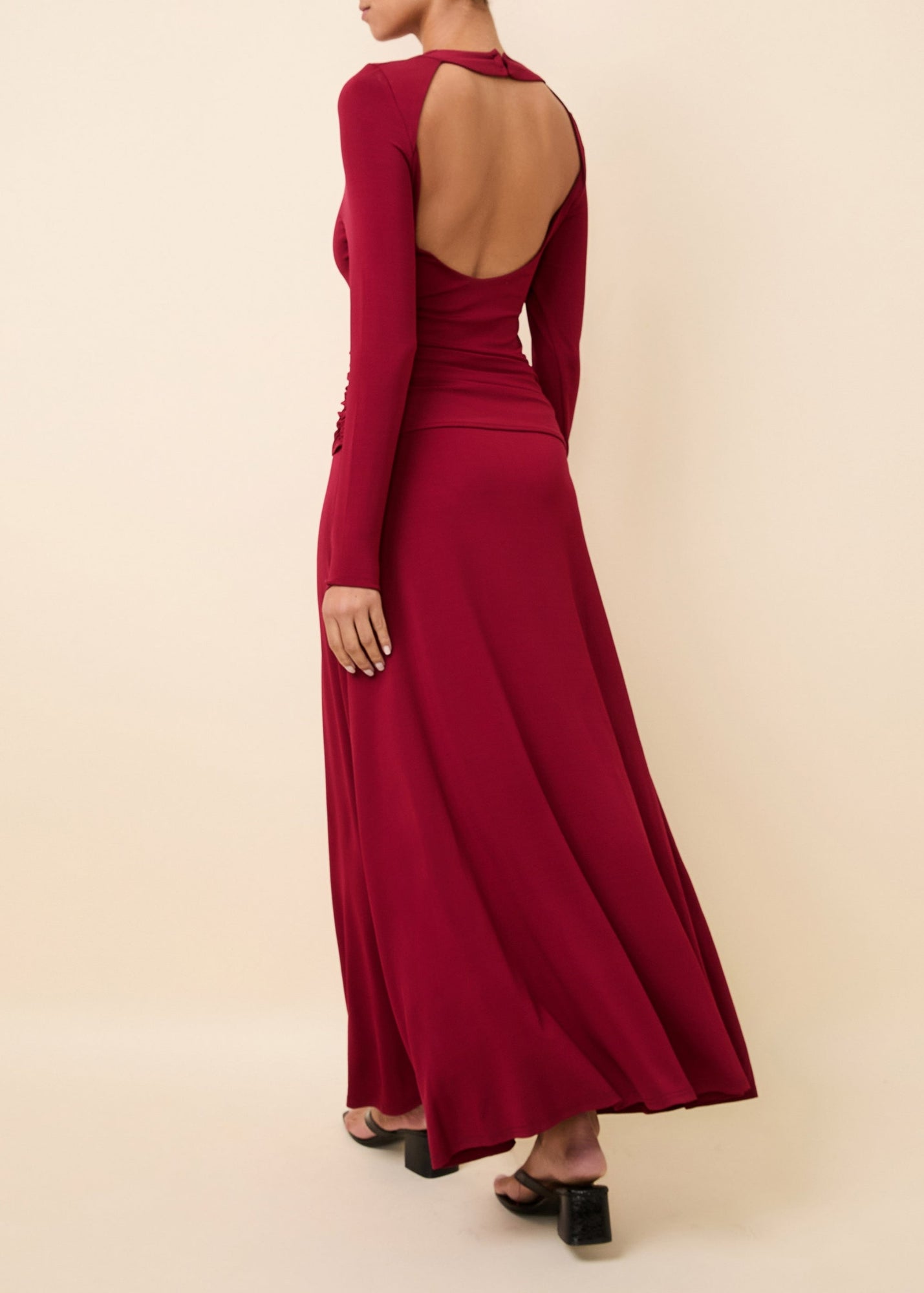 Womens | Fran Dress | Cabernet