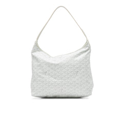 Goyard | Pre-Owned Goyardine Boheme Hobo | White