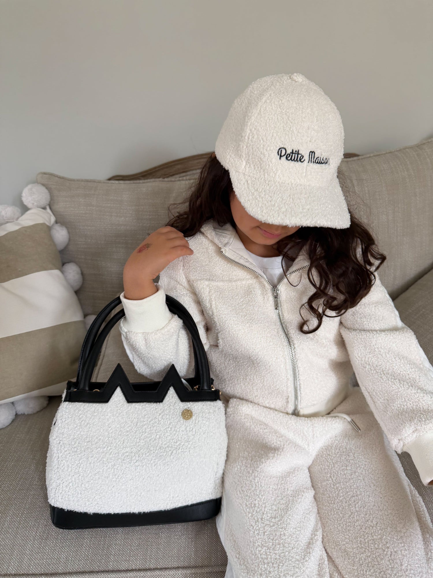 Unisex | Teddy Track Suit | White