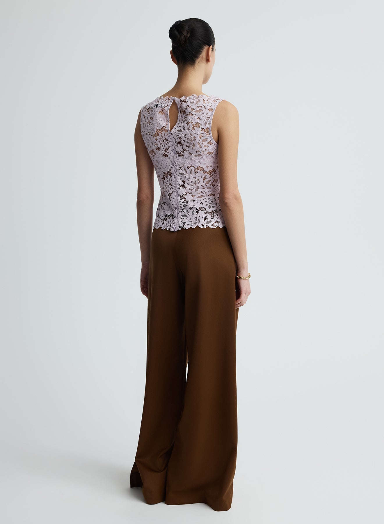 Luella Top | Purple Lace
