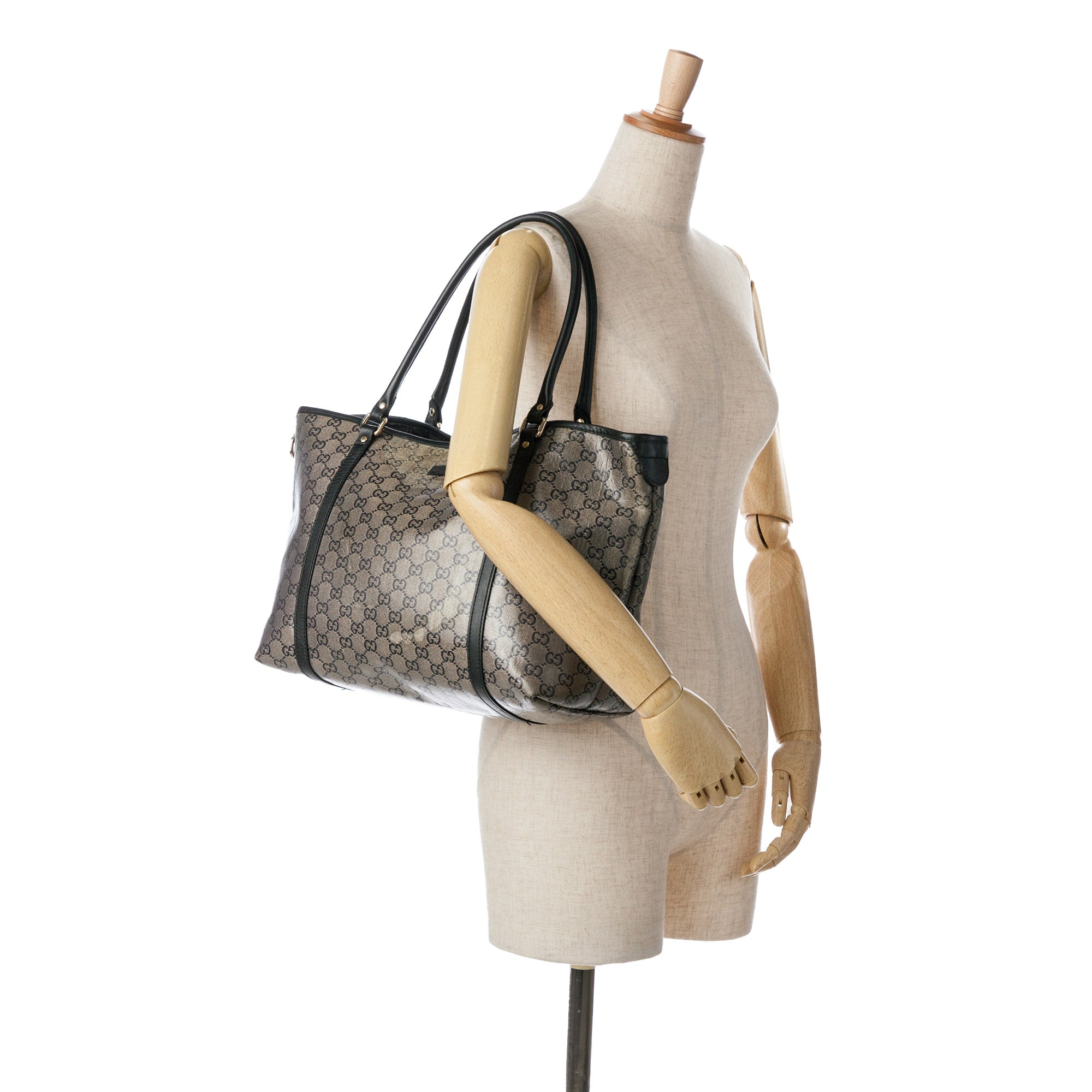 Gucci | Pre-Owned Medium GG Crystal Joy Tote | Brown