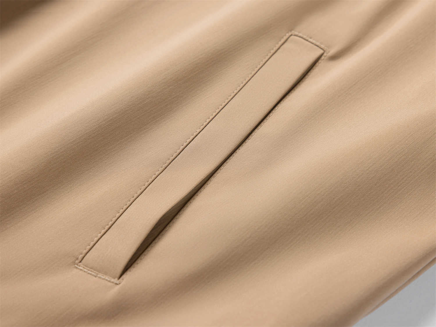 Short-cropped Trench Coat | Khaki