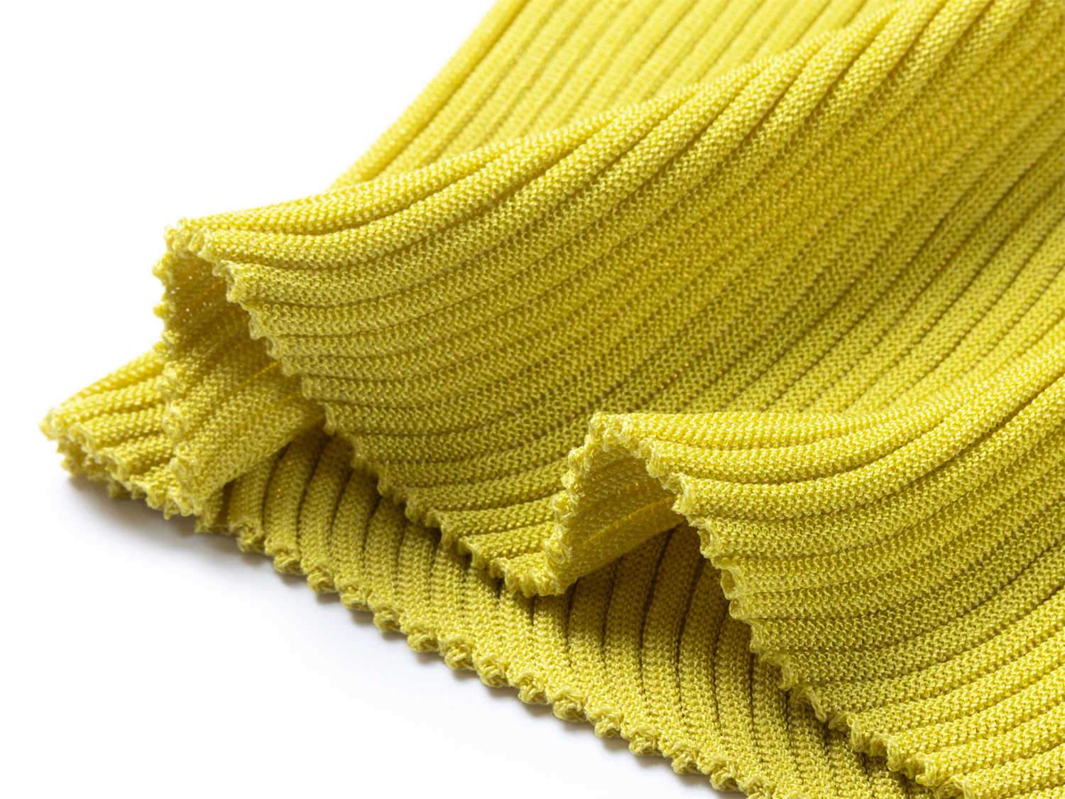 Triacetate Knit Cardigan | Yellow