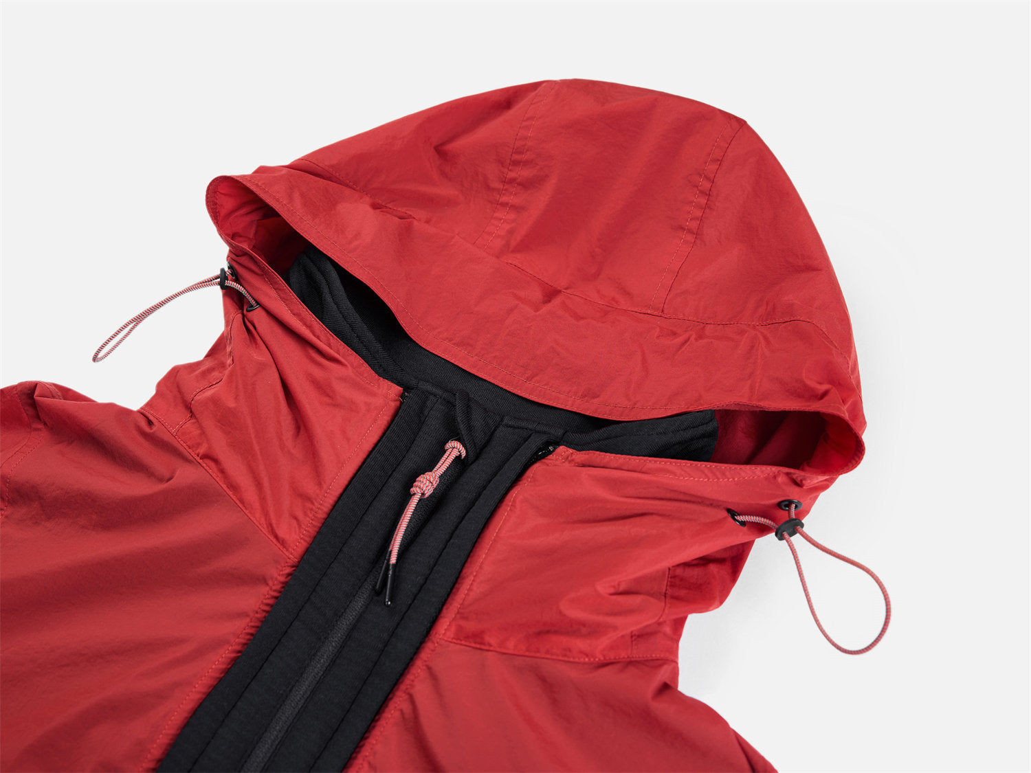 Hooded Sports Jacket | Red
